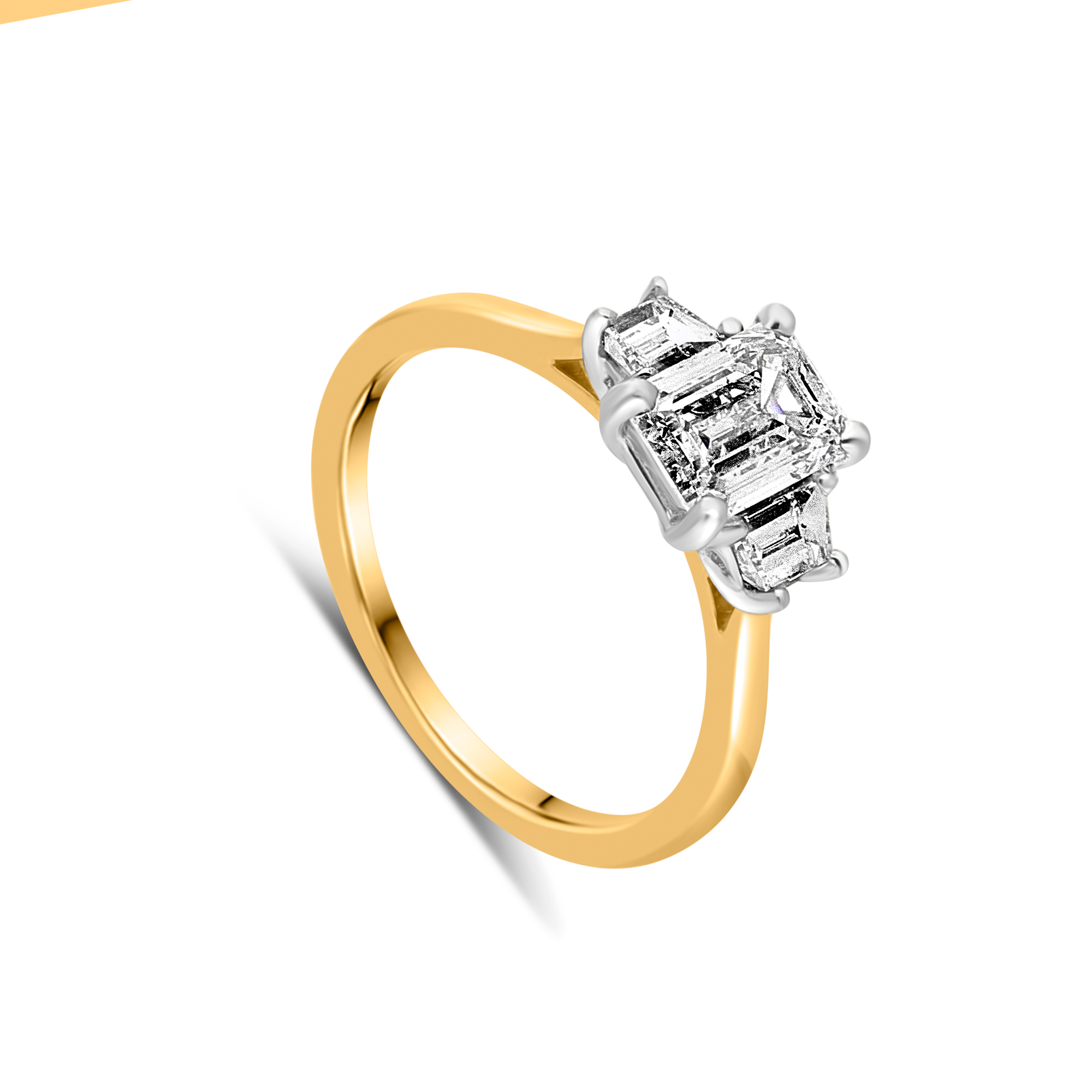 Tranquility - Emerald & Trapeze Diamonds - Appleby Jewellers Dublin