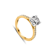 J'adore Engagement Ring with Side Diamonds - Appleby Jewellers Dublin