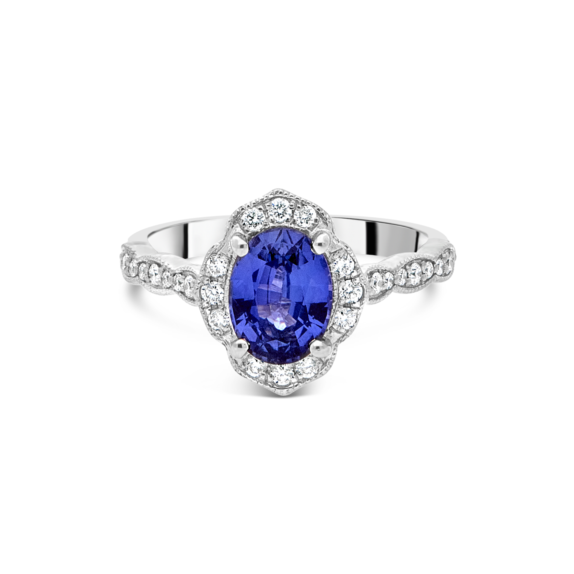 The Kate Heritage Ring - Blue Sapphire - Appleby Jewellers Dublin