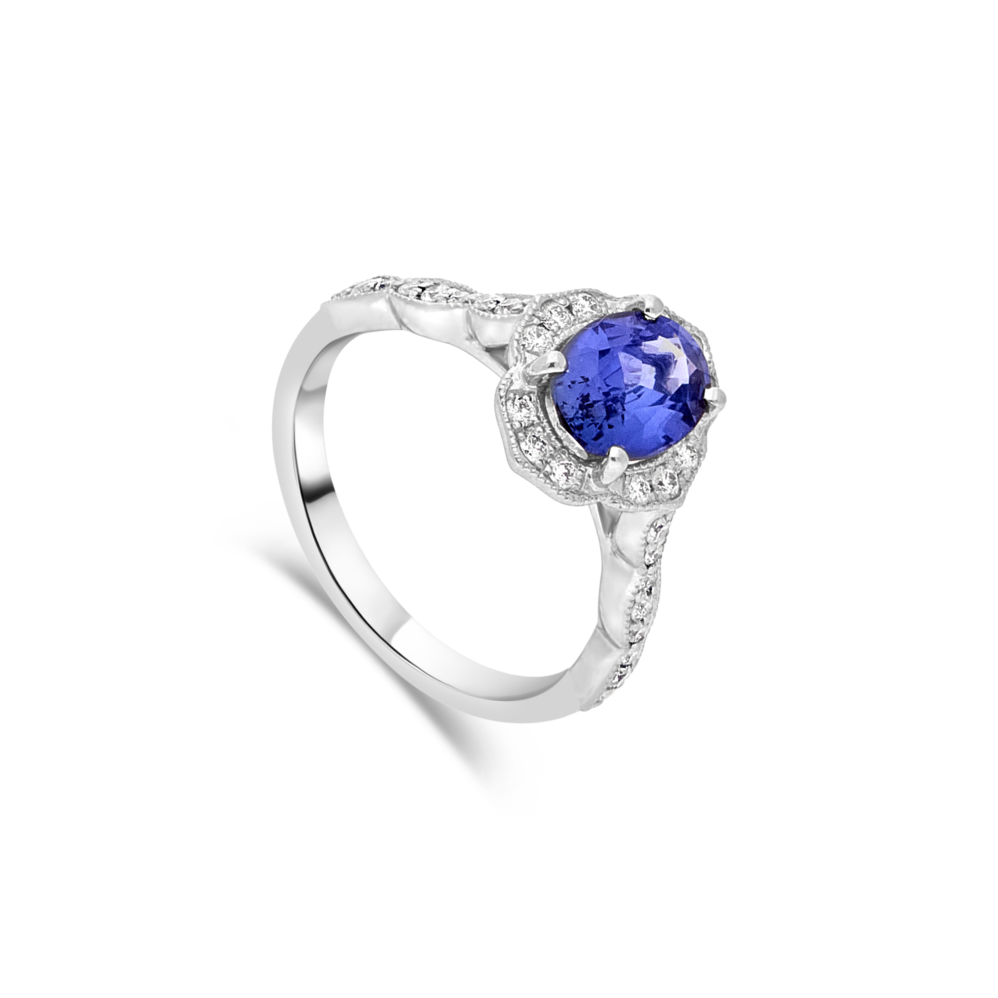 The Kate Heritage Ring - Blue Sapphire - Appleby Jewellers Dublin