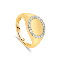 Appleby Diamond Pinky Signet Ring - Appleby Jewellers Dublin