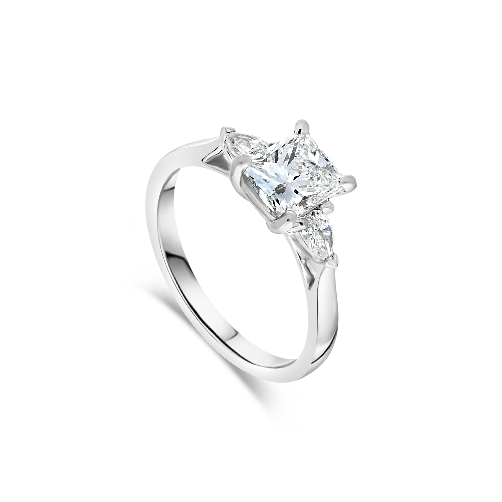 The "Tranquility" with Princess Cut Diamond - Appleby Jewellers Dublin