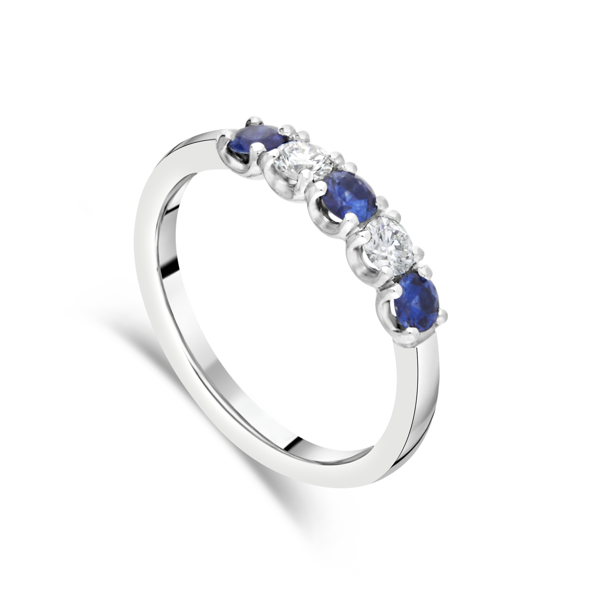 The "Arc" Sapphire and Diamond, Platinum - Appleby Jewellers Dublin