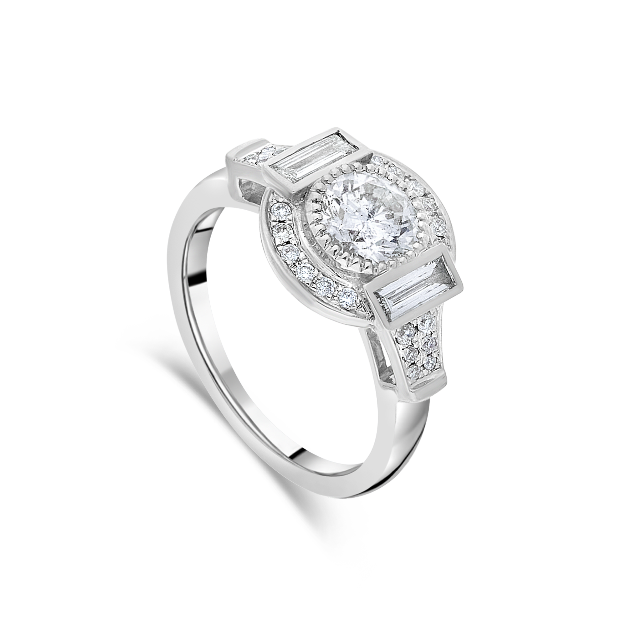 The "Sequence" Round Brilliant, Platinum - Appleby Jewellers Dublin