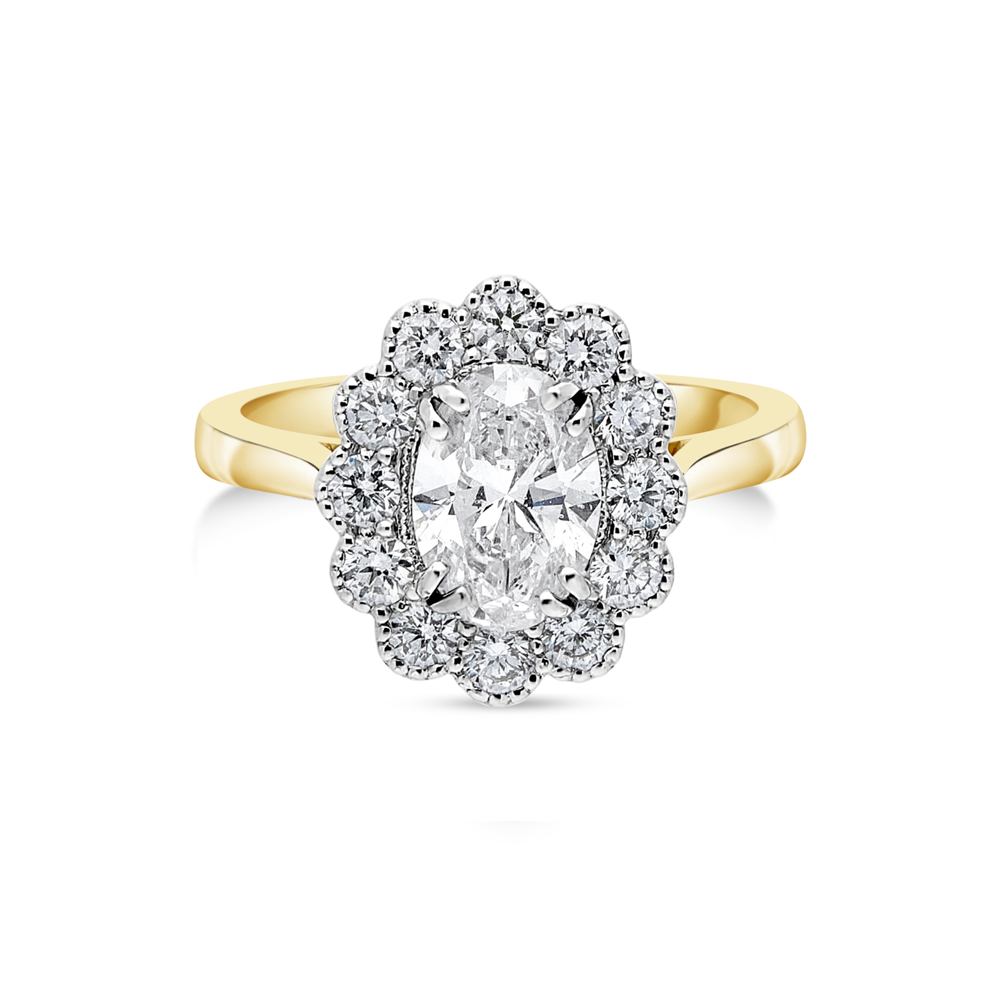 The Kate Flower Engagement Ring - Appleby Jewellers Dublin