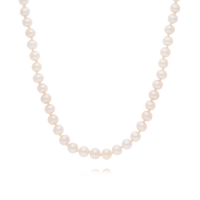 Classic Pearl Strand Necklace - Yellow Gold - Appleby Jewellers Dublin