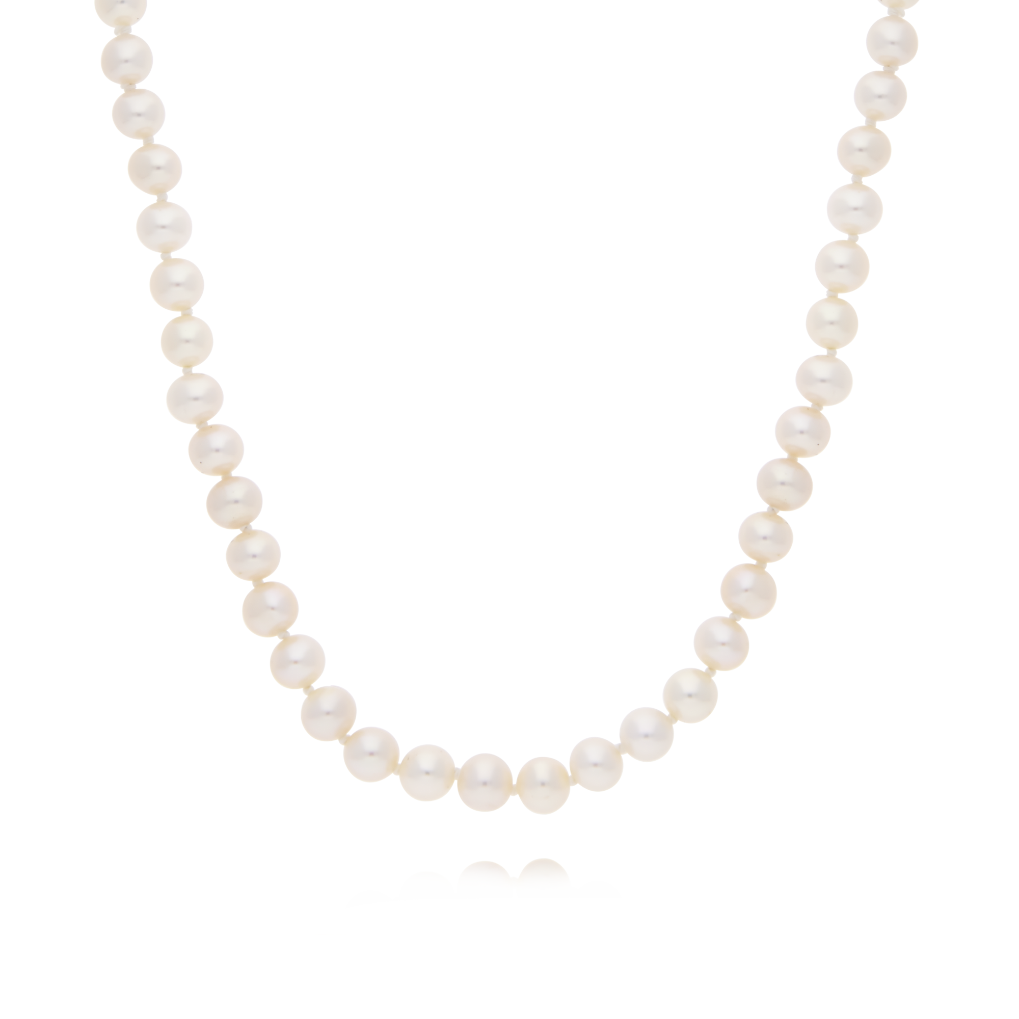 Classic Pearl Strand Necklace - Yellow Gold - Appleby Jewellers Dublin