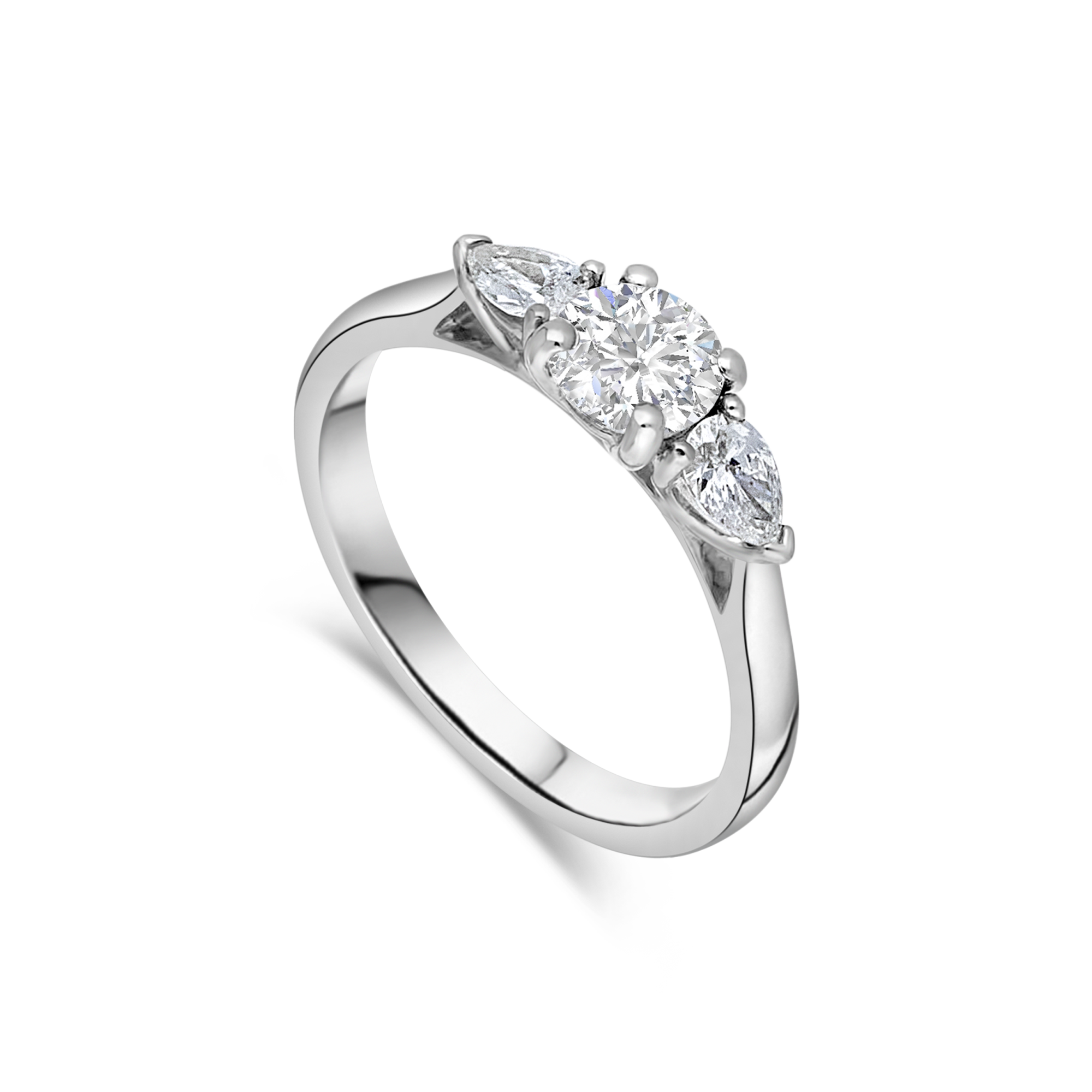 The "Tranquility" Engagement Ring (Round Brilliant Centre) - Appleby Jewellers Dublin