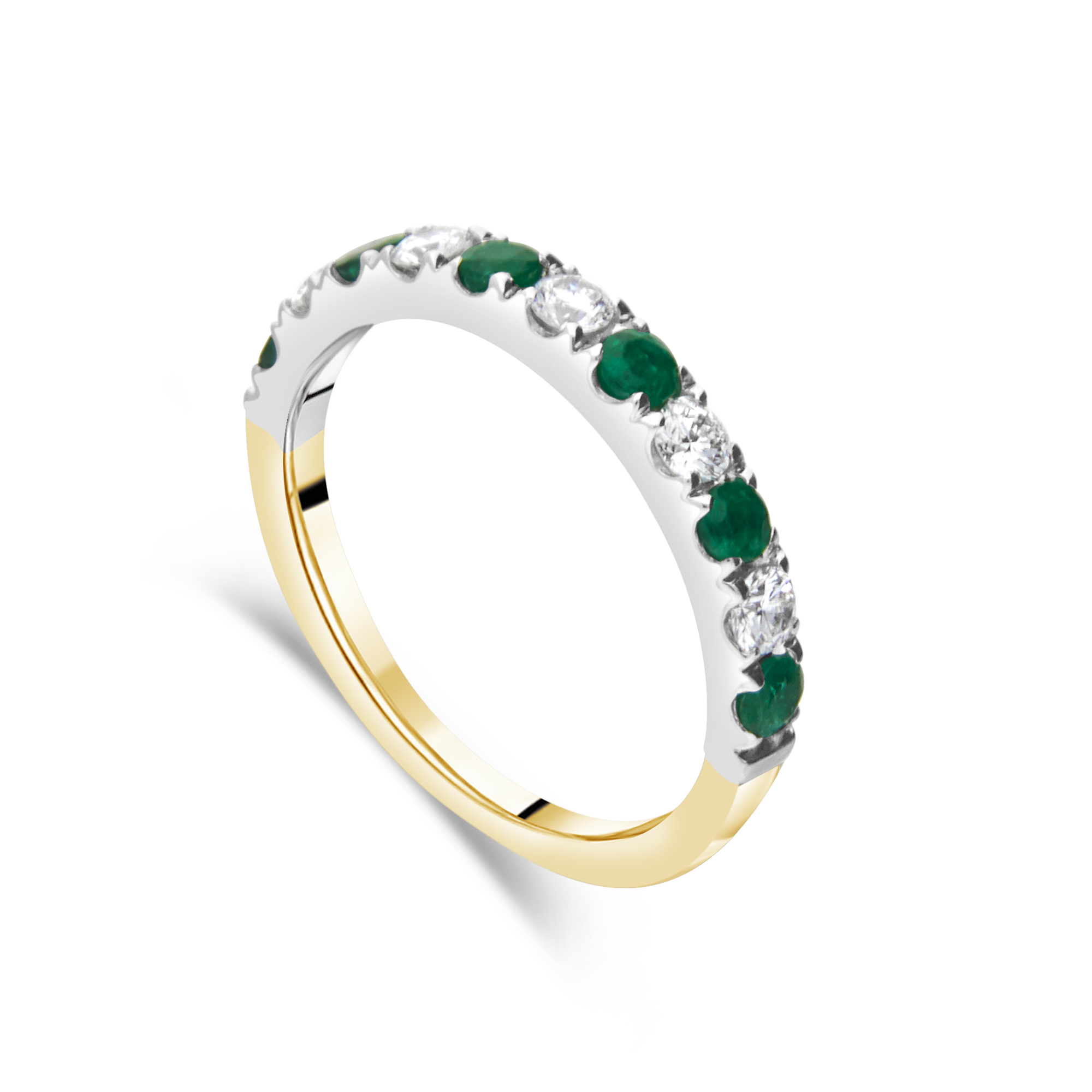 The Chantilly with Emerald and Diamond - Appleby Jewellers Dublin