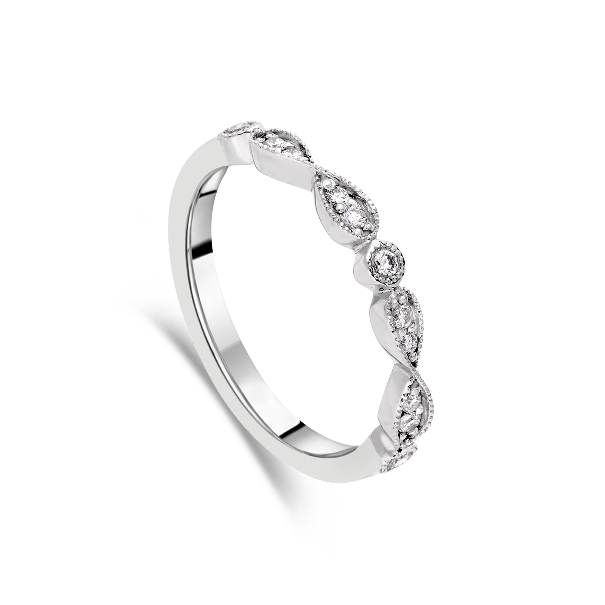 The "Flower" Pear Diamond Ring - Appleby Jewellers Dublin