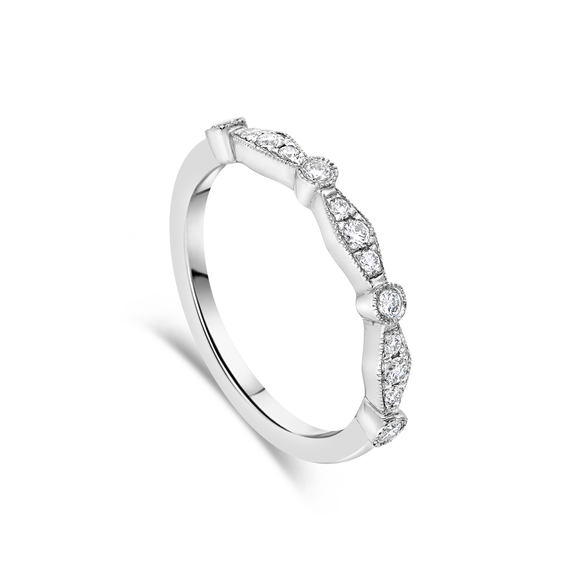 The "Flower" Vintage Diamond Ring - Appleby Jewellers Dublin