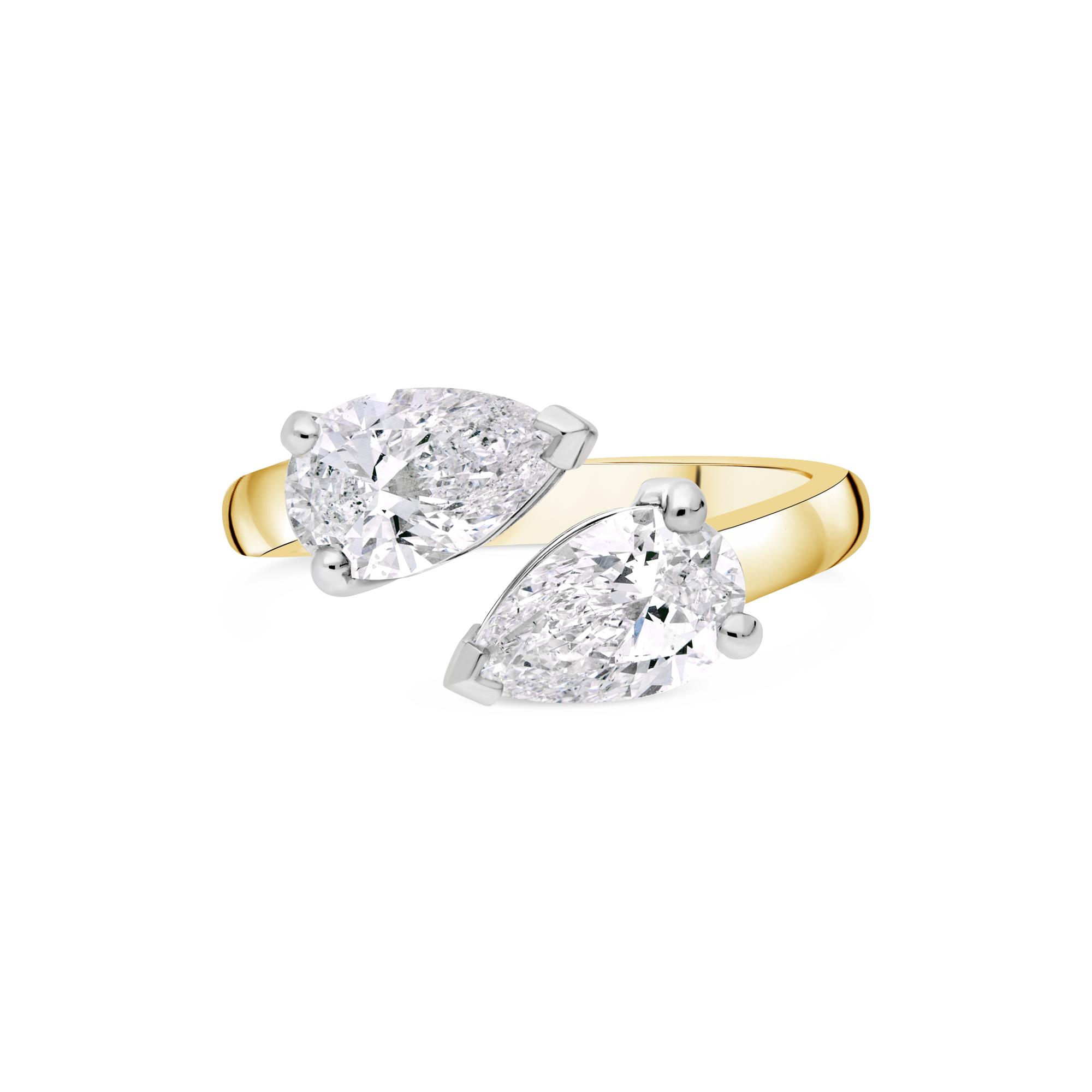 Pear Twist Ring - Appleby Jewellers Dublin