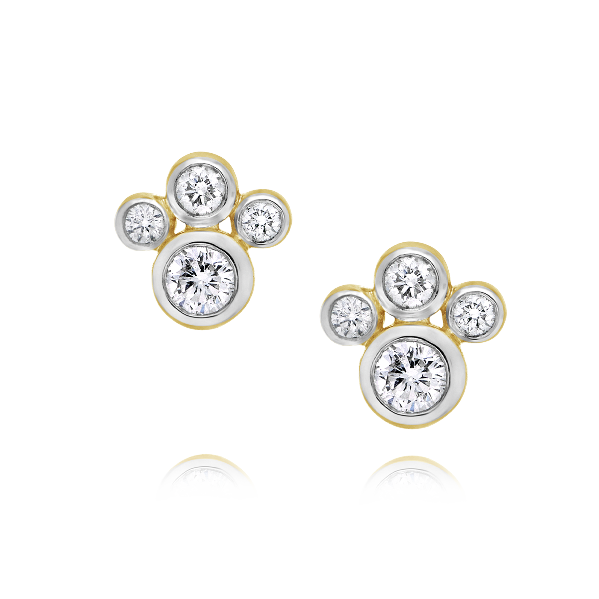 Appleby Quartet Diamond Earrings - Appleby Jewellers Dublin