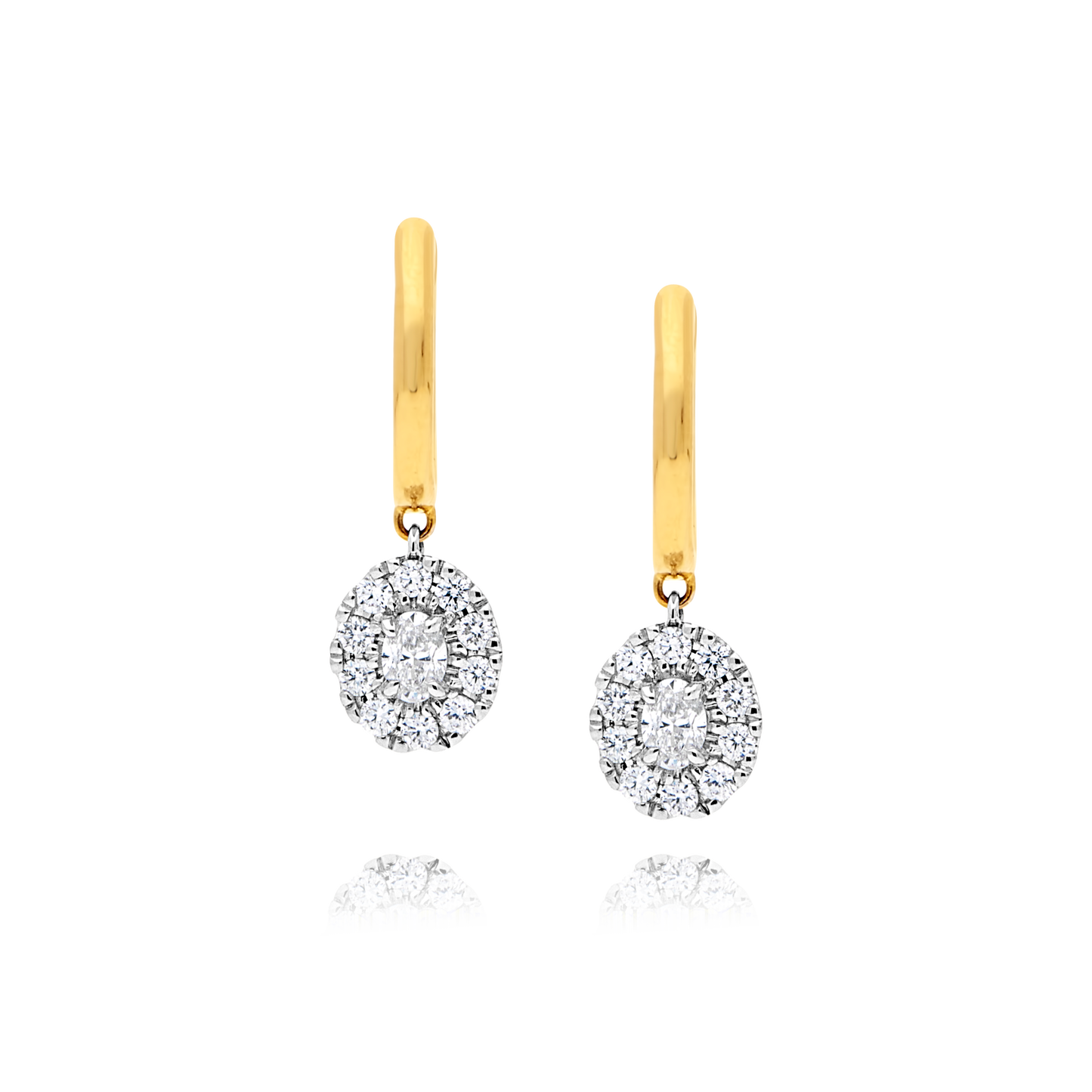 Diamond Drop Earrings
