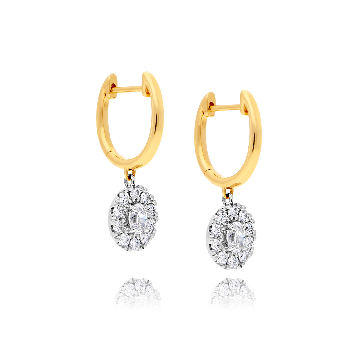 Diamond Drop Earrings