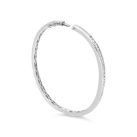 18ct White Gold Bangle - Appleby Jewellers Dublin