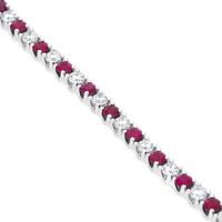 Ruby & Diamond Bracelet - Appleby Jewellers Dublin