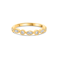 The Marquise Flower Band - Appleby Jewellers Dublin