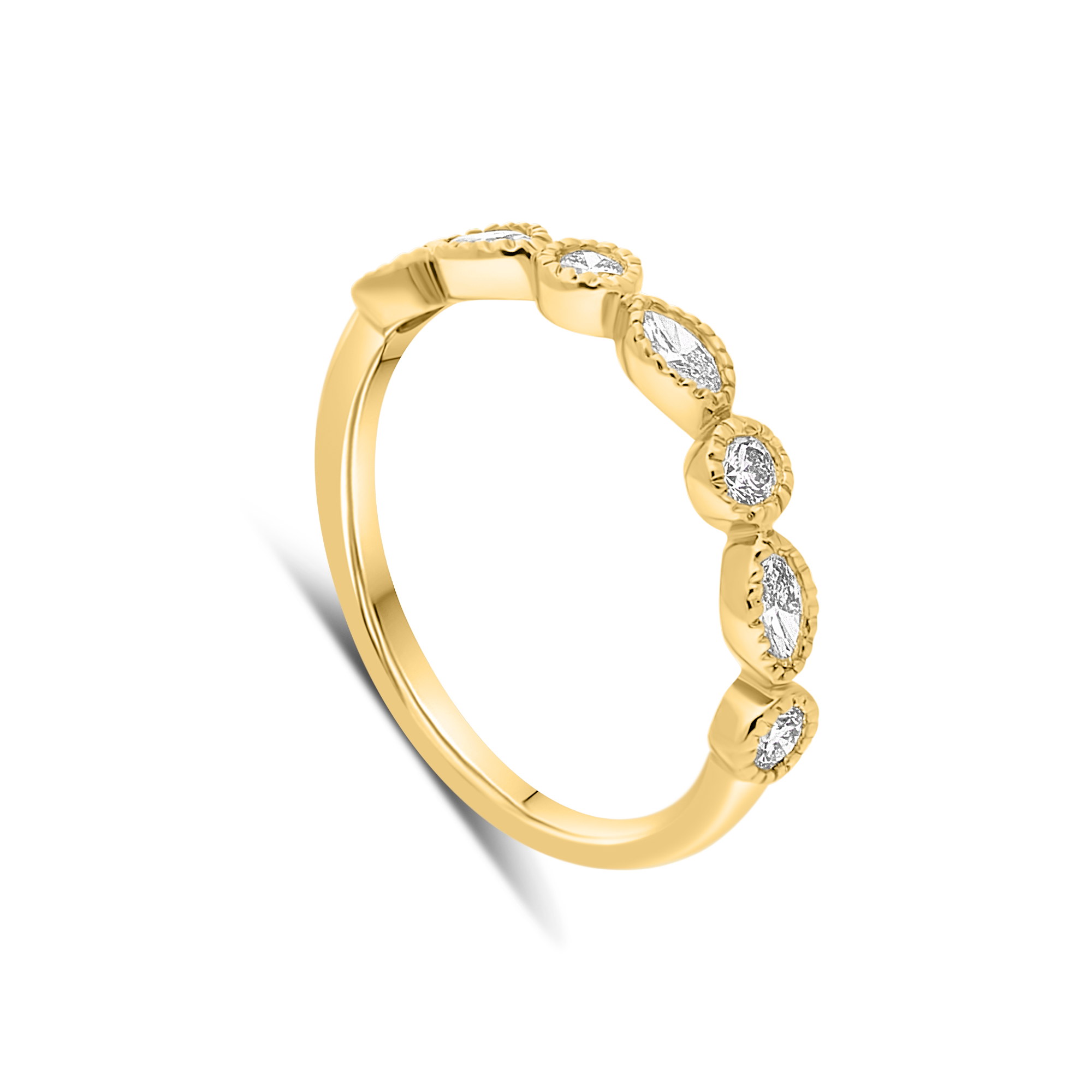 The Marquise Flower Band - Appleby Jewellers Dublin