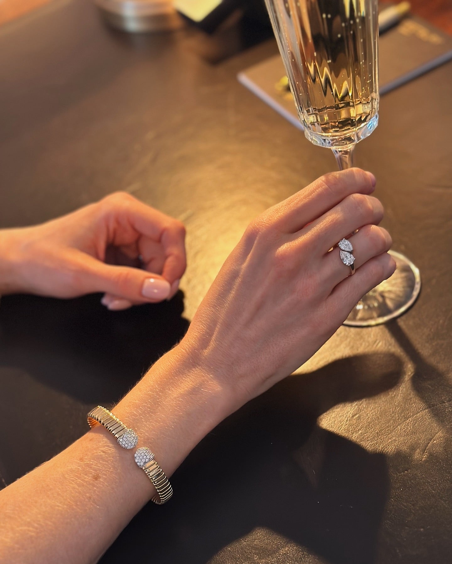 Pear Twist Ring - Appleby Jewellers Dublin