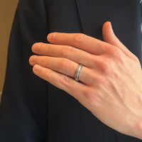 The Ruthenium Edge Wedding Band - Appleby Jewellers Dublin