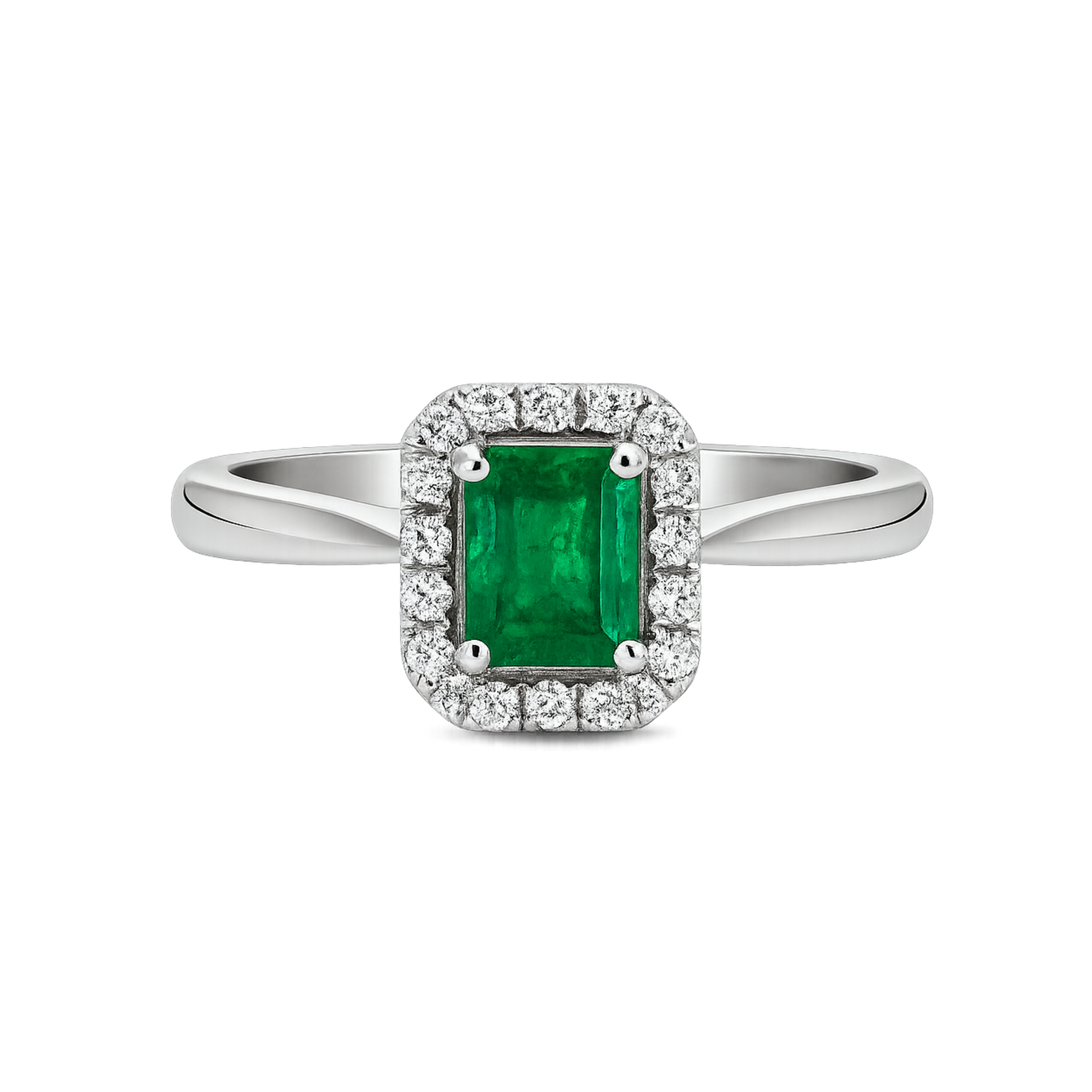 Emerald Corrine Ring - Appleby Jewellers Dublin
