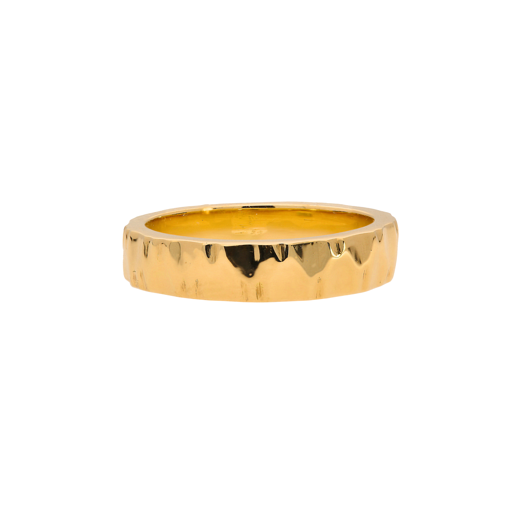 The Hammered Edge Band - Appleby Jewellers Dublin
