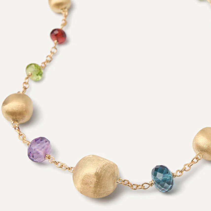 AFRICA Multi-Gemstone Necklace - Appleby Jewellers Dublin