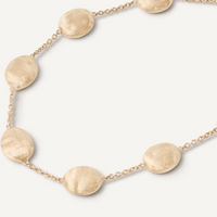 SIVIGLIA 18ct yellow gold necklace with oval elements - Appleby Jewellers Dublin