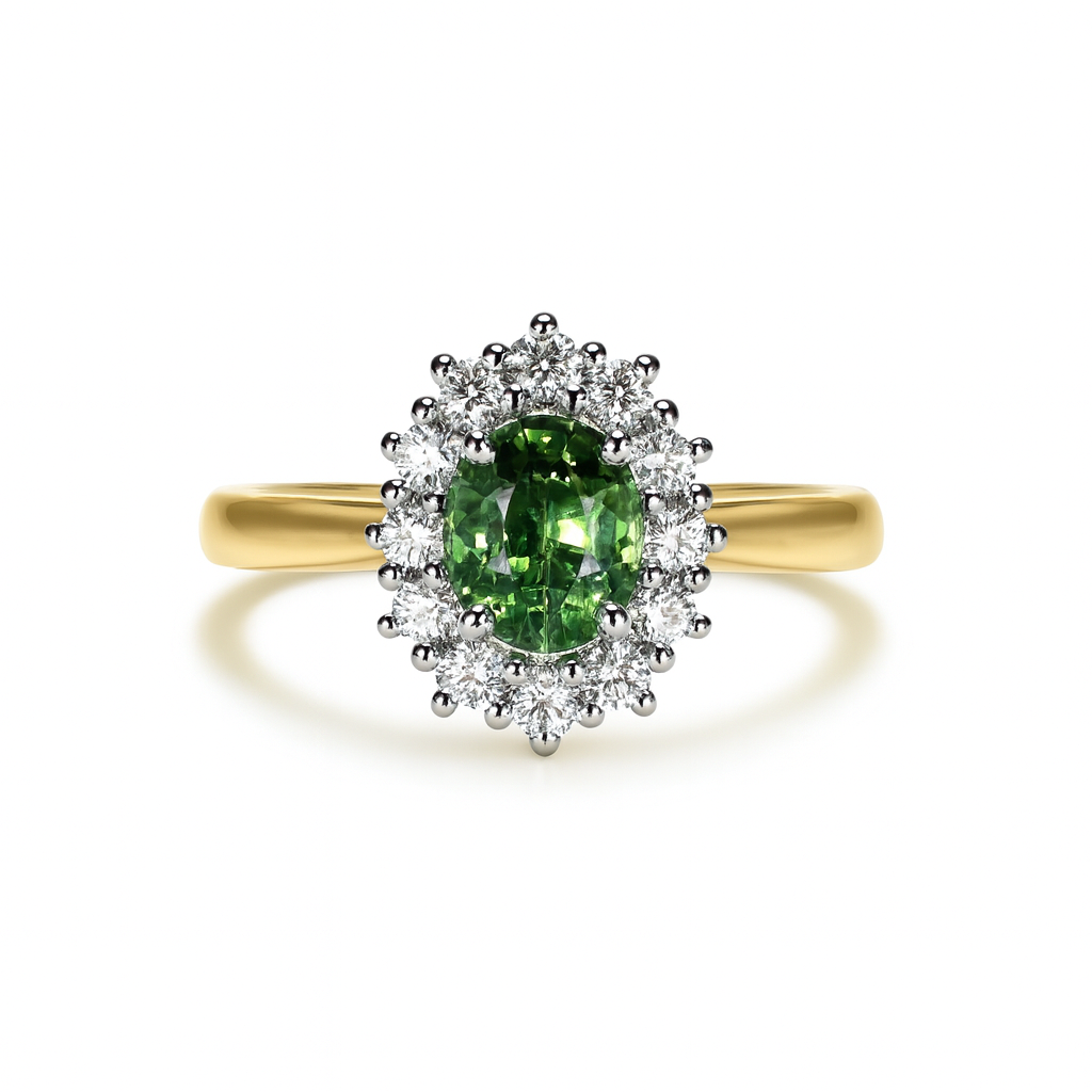 The Kate - Green Sapphire - Appleby Jewellers Dublin