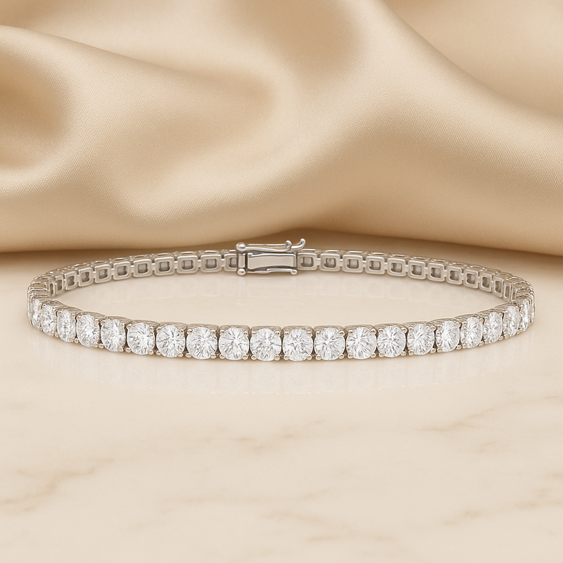 White Gold Diamond Tennis Bracelet - Appleby Jewellers Dublin