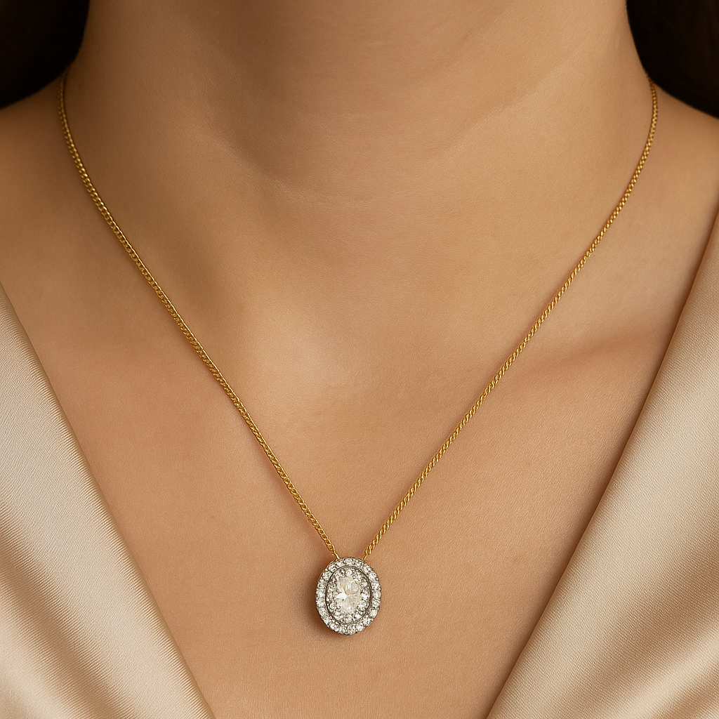 The Corrine Diamond Pendant