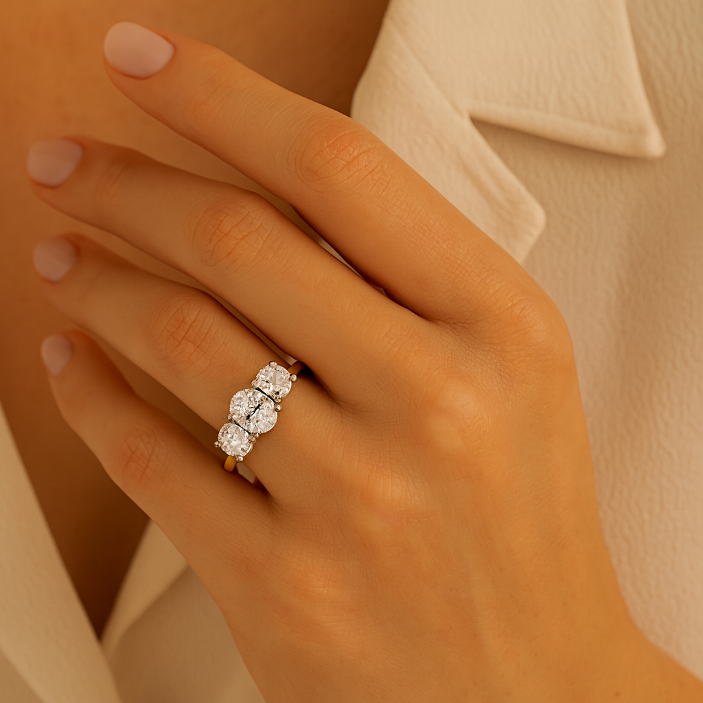 Oval Trilogy Ring - Appleby Jewellers Dublin