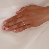 The Marquise Flower Band - Appleby Jewellers Dublin