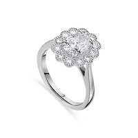The Kate Flower Engagement Ring - Appleby Jewellers Dublin