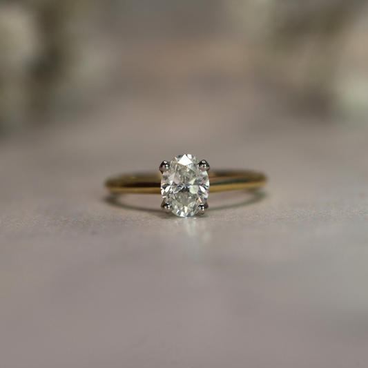 Courtship Oval Ring - 1.02ct