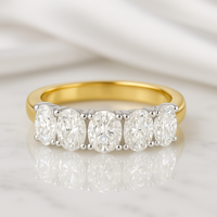 Galeria Five Stone Oval