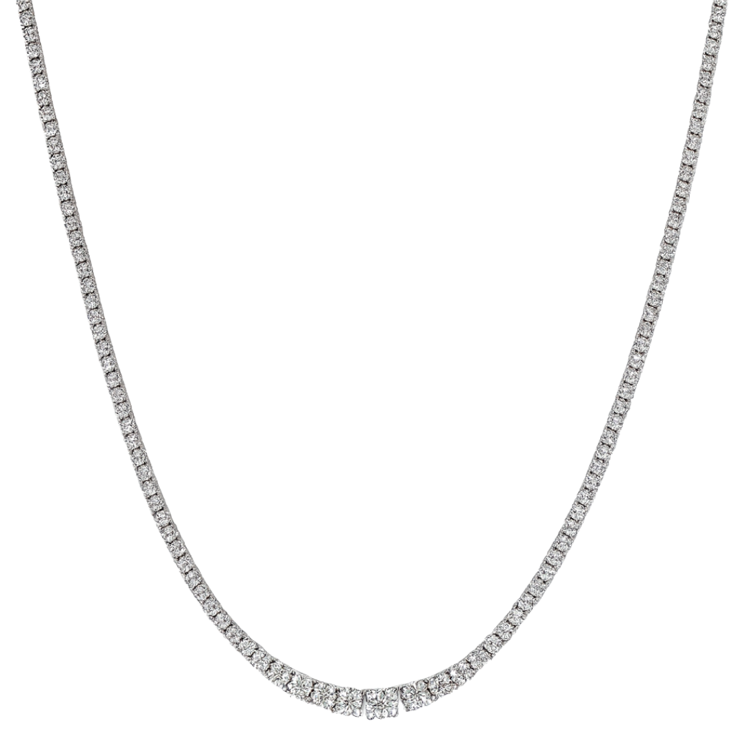 The Classic Diamond Riviera Necklace