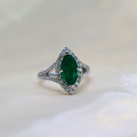 Ascent Emerald Ring - Appleby Jewellers Dublin