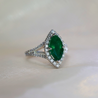 Ascent Emerald Ring - Appleby Jewellers Dublin