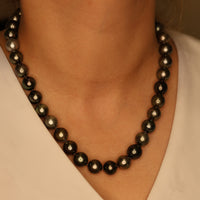18ct Tahitian Pearl Necklace (11-12mm Pearls) - Appleby Jewellers Dublin