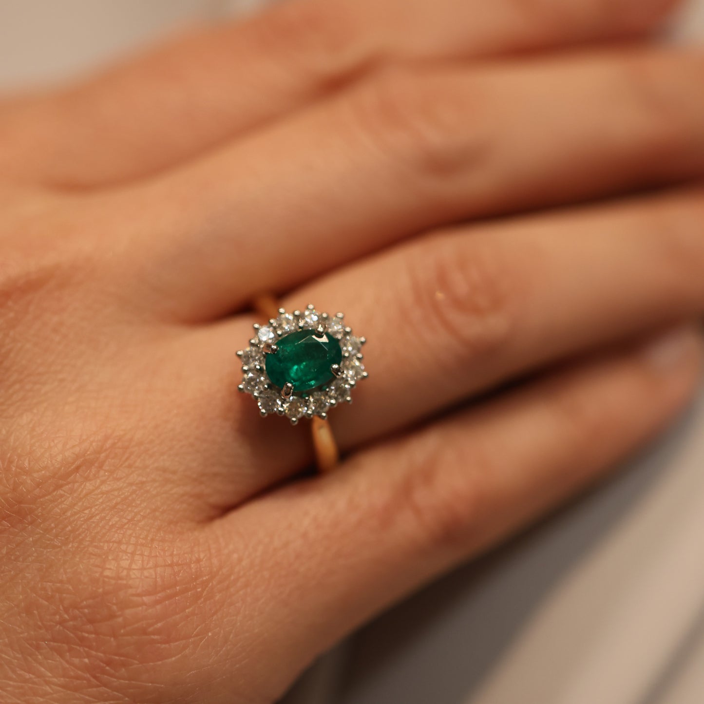 'The Kate' Emerald Ring