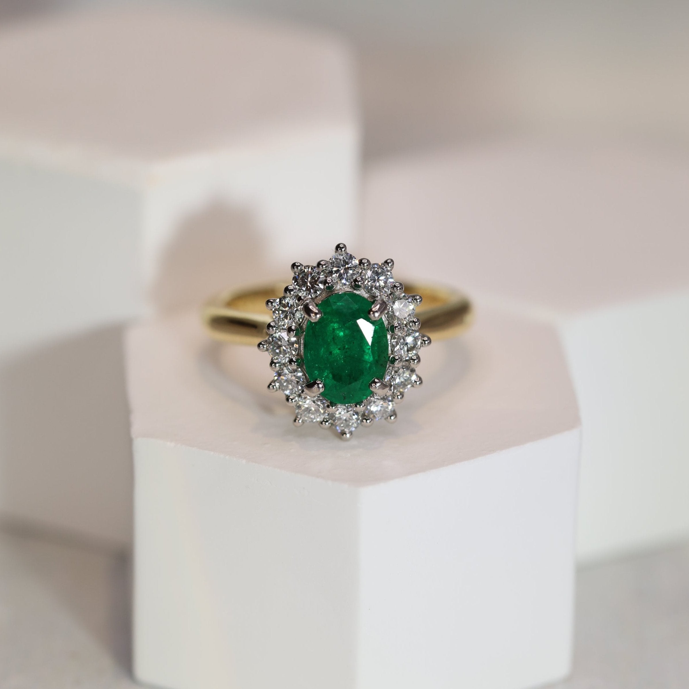 'The Kate' Emerald Ring - Appleby Jewellers Dublin