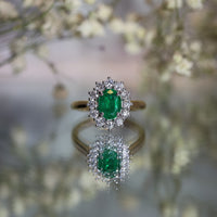 'The Kate' Emerald Ring - Appleby Jewellers Dublin