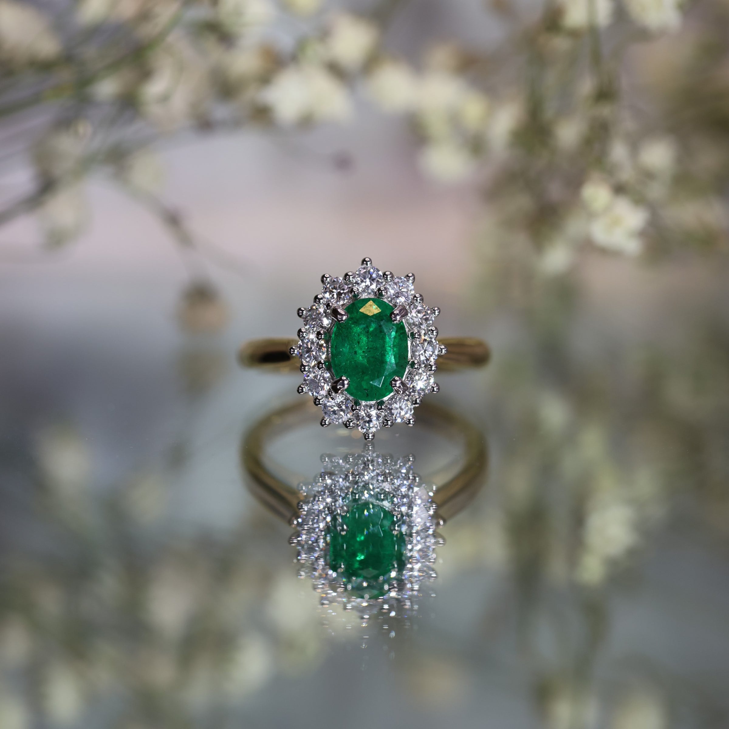 'The Kate' Emerald Ring - Appleby Jewellers Dublin