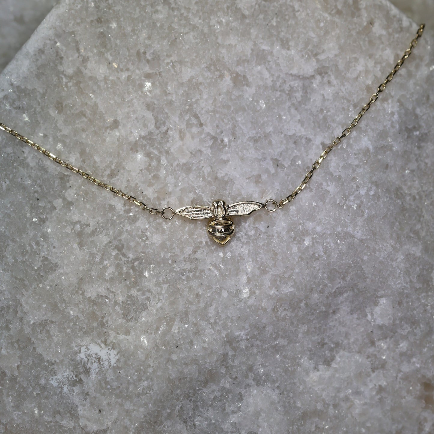 Gold Bee Gold Necklace