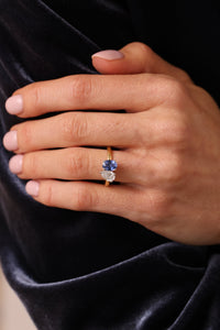 Sapphire & Diamond Toi Et Moi - Appleby Jewellers Dublin