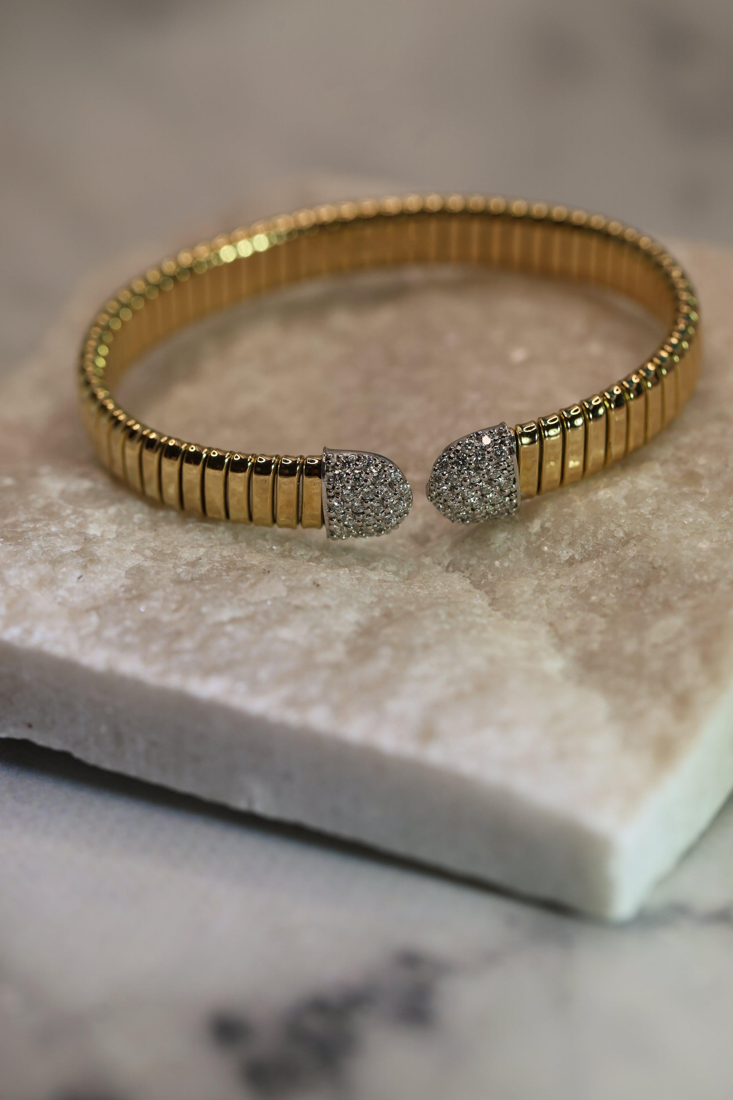 The Solis Diamond Cuff - Appleby Jewellers Dublin