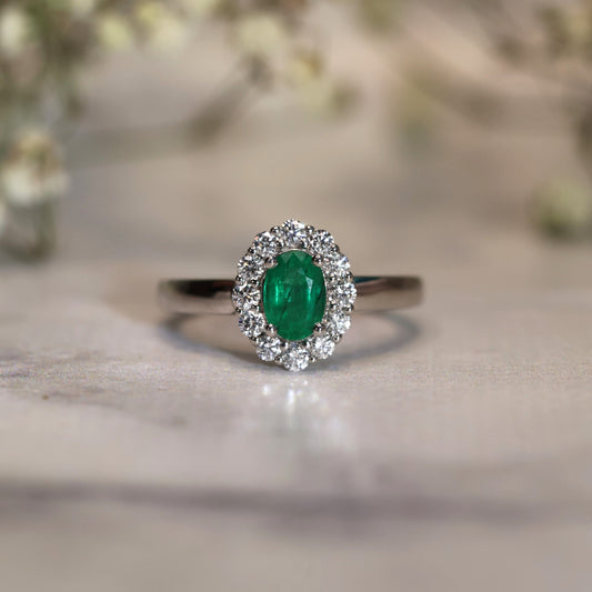 The 'Kate' Emerald In Platinum