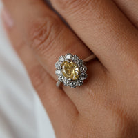 Kate Flower - Yellow Diamond - Appleby Jewellers Dublin